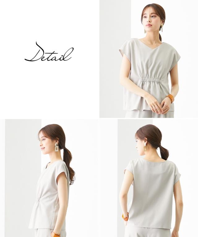 スーツ レディース 洗える 着回し 3点セット ノーカラー ジャケット