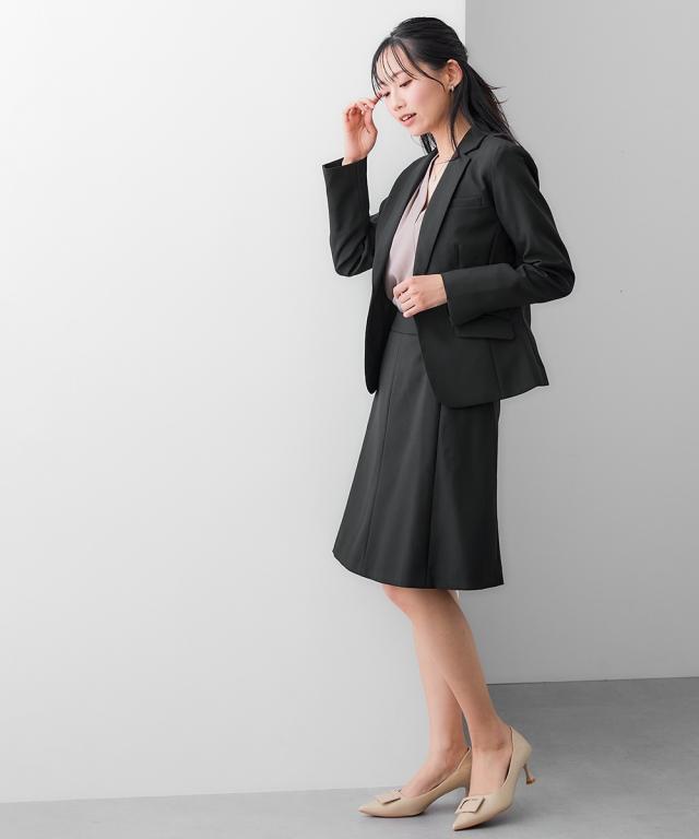 スーツ レディース バスト ＋3cm 大きい グラマーサイズ 洗える