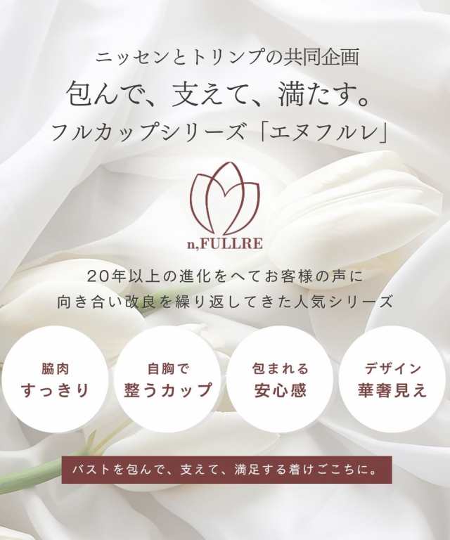 ブラジャー 大きいサイズ 2枚 ワイヤー入り レディース フルカップ 脇 