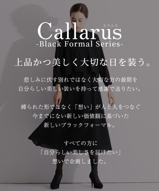 喪服 礼服 ワンピース 洗える 防しわ ヨークレース切替 ドッキング スタンカラー ワンピ 4L/5L オールシーズン ブラック 黒 フォーマル セレモニー 大きいサイズ レディース Callarus カラルス ニッセン nissen_1