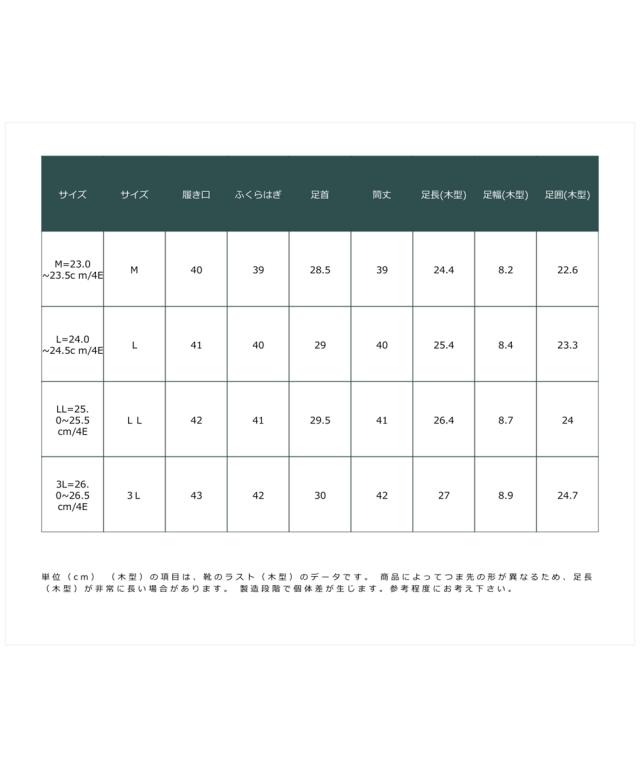 大きいサイズ レディース ゆったり幅 バック ストレッチ ロング ブーツ 低反発中敷 ワイズ4E 23.0〜23.5/24.0〜24.5/25.0〜25.5/26.0〜26.5cm ニッセン nissen