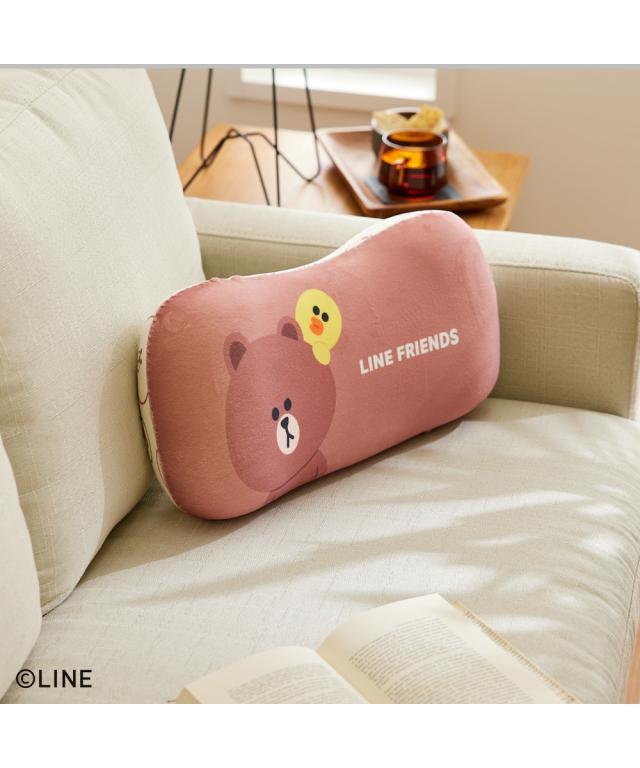 クッション もちもち 低反発 Line Friends ブラウン 約43 cm ニッセン Nissenの通販はau Pay マーケット ニッセン プレミアムは00円以上送料無料