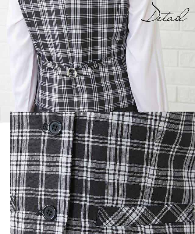 事務服 ベスト スカート スーツ レディース セット 2スカート プリーツ