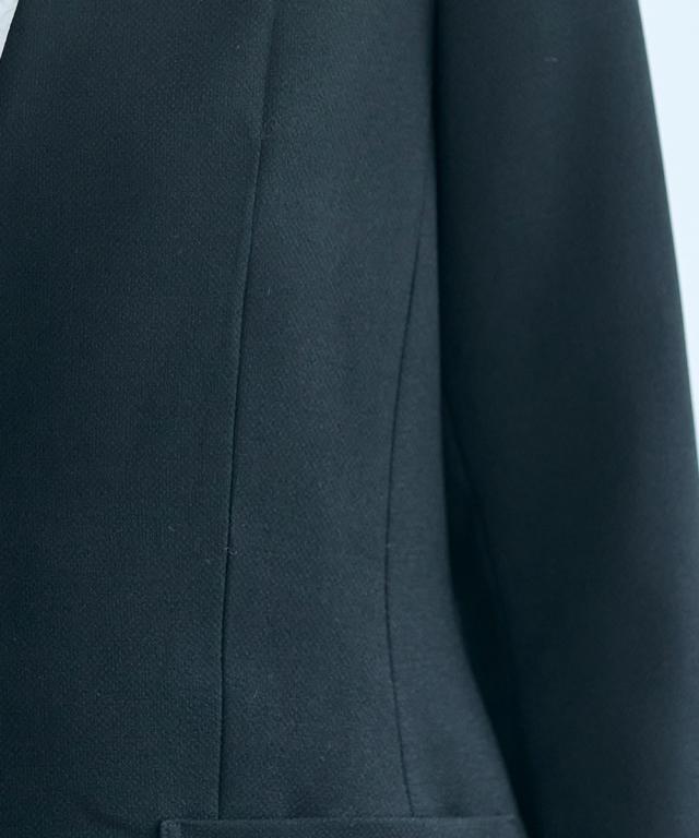 フォーマル 2点セット トールサイズ レディース 入学式 卒業式 ロング丈 ジャケット ＋ パンツ 黒 LL/3L ニッセン nissen agesugi_sfaの通販は