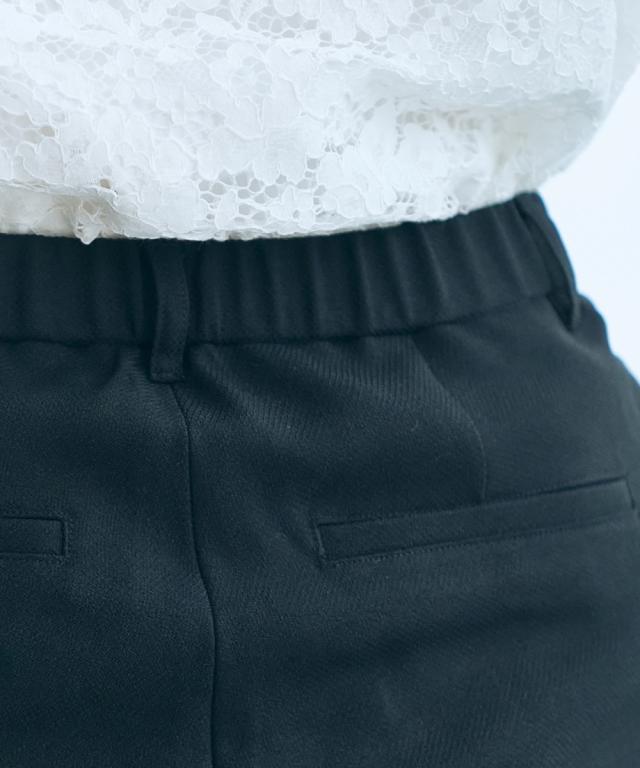 フォーマル 2点セット トールサイズ レディース 入学式 卒業式 ロング丈 ジャケット ＋ パンツ 黒 LL/3L ニッセン nissen agesugi_sfaの通販は