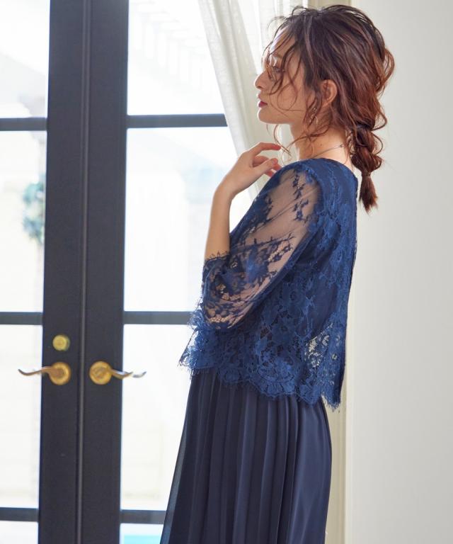 ドレス ワンピース 大きいサイズ レディース 結婚式 パーティー レース