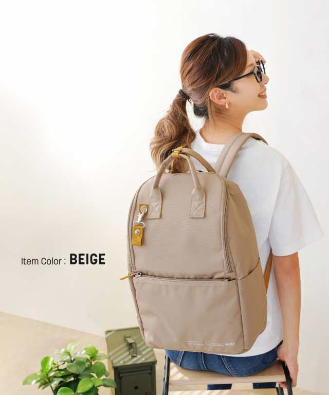 anello City BackPack バックパック CAMEL（ブラウン） - リュック