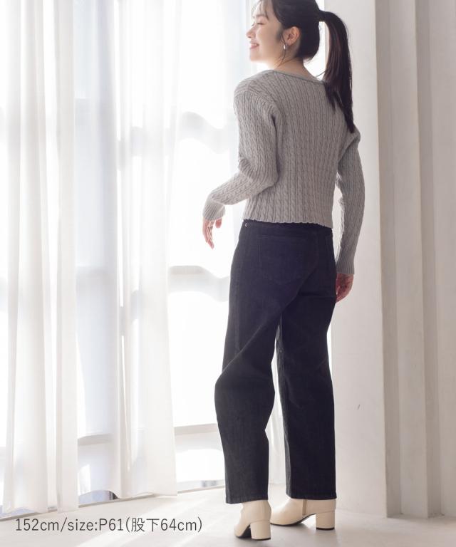 YOKO CHAN ライトグレー ガウチョパンツ　36サイズ 23区LIBECOリネン ガウチョパンツ ライトグレー サイズ42T