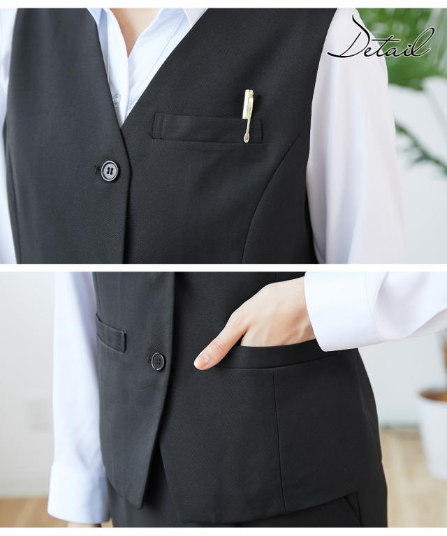 事務服 ベスト スカート スーツ レディース セット タイト はっ水 消臭