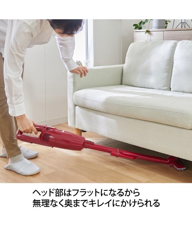単品配送 マキタ コードレス クリーナー CL116D アイボリー/レッド クリーナー＋スタンド ニッセン nissen