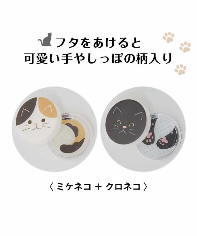 化粧品 オールインワン ジェル 2個組 ねこ柄 ケース入り アメショ＋