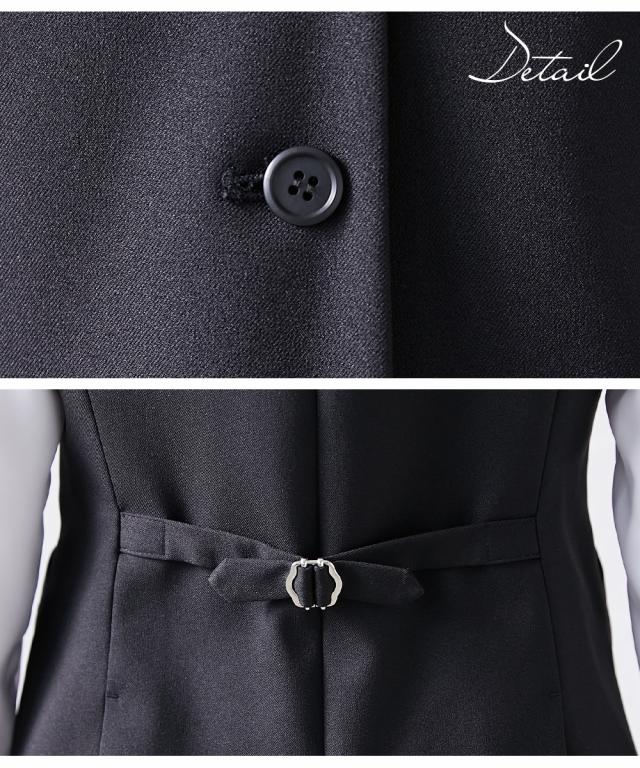 事務服 ベストスーツ レディース 会社制服 多ポケット付 ベスト スーツ