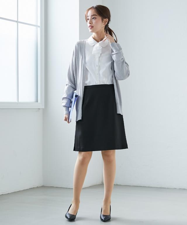 18339　kansai レディース　事務服　スカート　黒　サイズ11 18339 kansai レディース 事務服 スカート 黒 サイズ11 - メルカリ