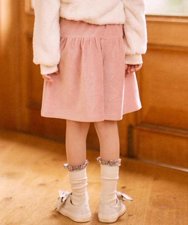 キュロット スカート キッズ 女の子 ニット コール 子供服 ジュニア服