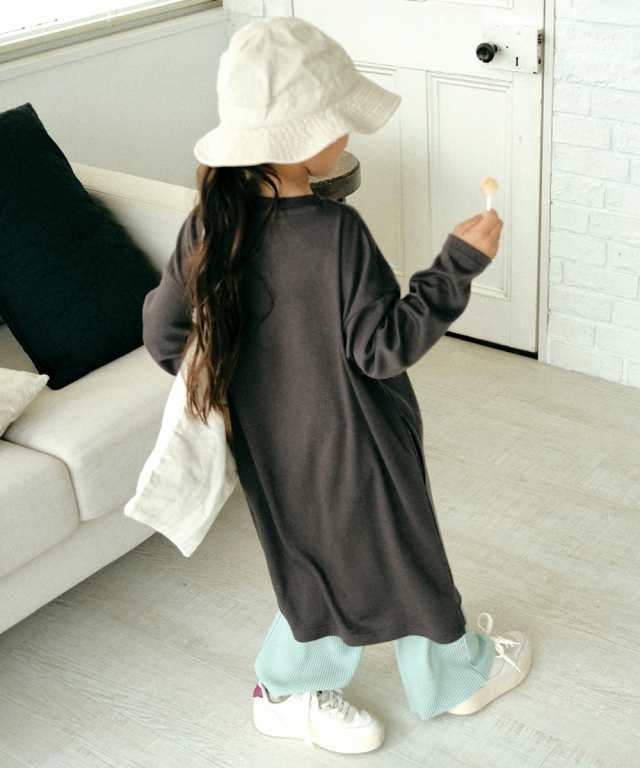ワンピース キッズ ロゴ プリント 女の子 子供服 ジュニア服 アイボリー/チャコール/ブルー 身長100/110/120/130cm ニッセン nissen 店舗・通販 ワンピース キッズ 切替ギャザー 女の子 子供服 ジュニア服 身長100 110 120 130cm ニッセン nissen