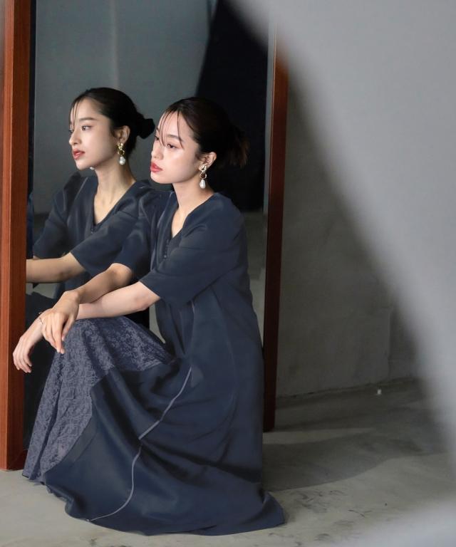 ドレス ワンピース レディース 結婚式 パーティー Callarus Front Lace