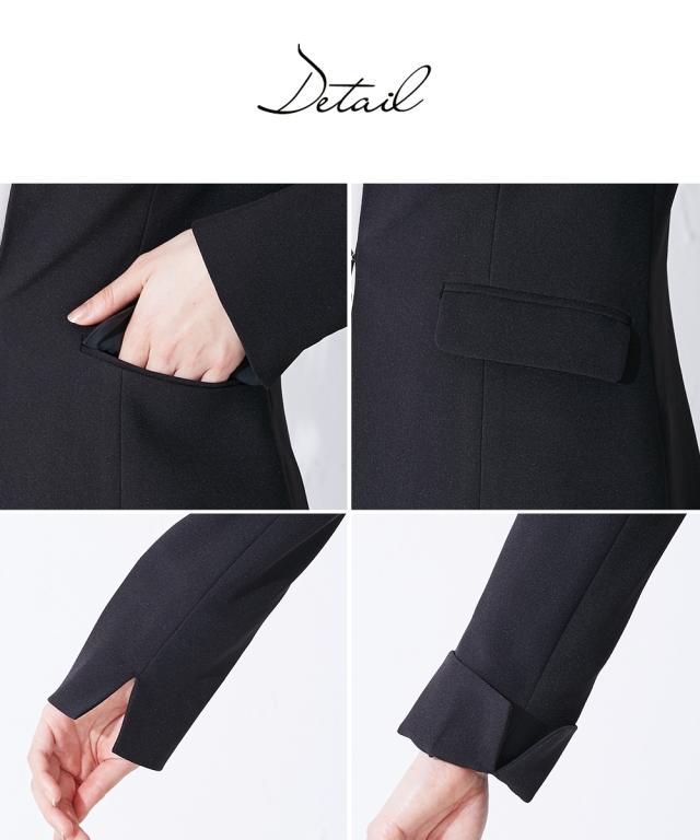 スーツ パンツ 大きいサイズ レディース タテヨコ ストレッチ カラー