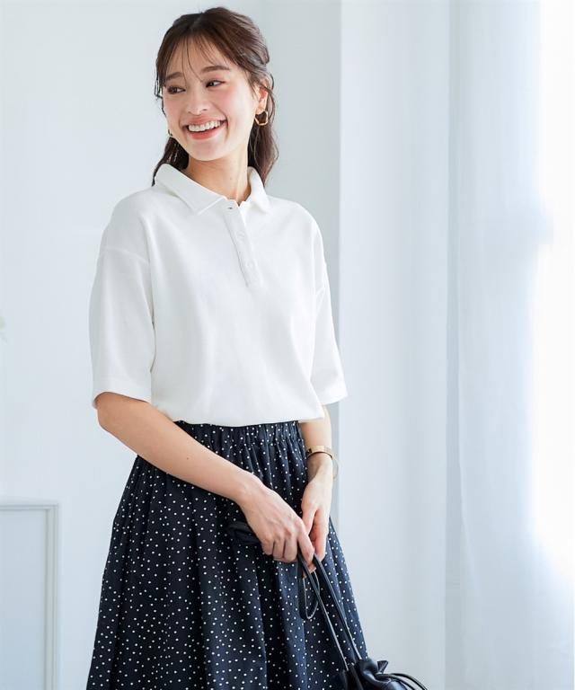 ウィンダンシー ポロシャツ ホワイト Lサイズ WIND AND SEA オフィシャルオンラインストア