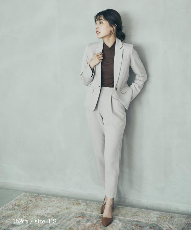 7706ヌーディーカラー×フェミニンコーデ♡ Mサイズ レディース 春夏 12点 小さいサイズ レディース ダブルクロス テーラード ジャケット