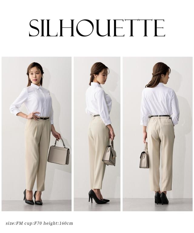 スーツ パンツ レディース 大きい胸専用 タテヨコ ストレッチ