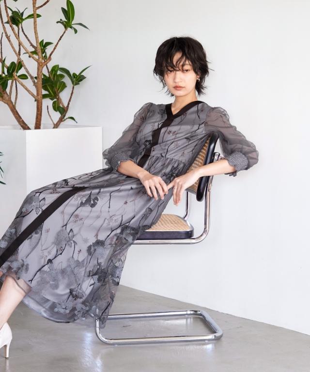 ドレス ワンピース レディース 結婚式 パーティー オケージョン V