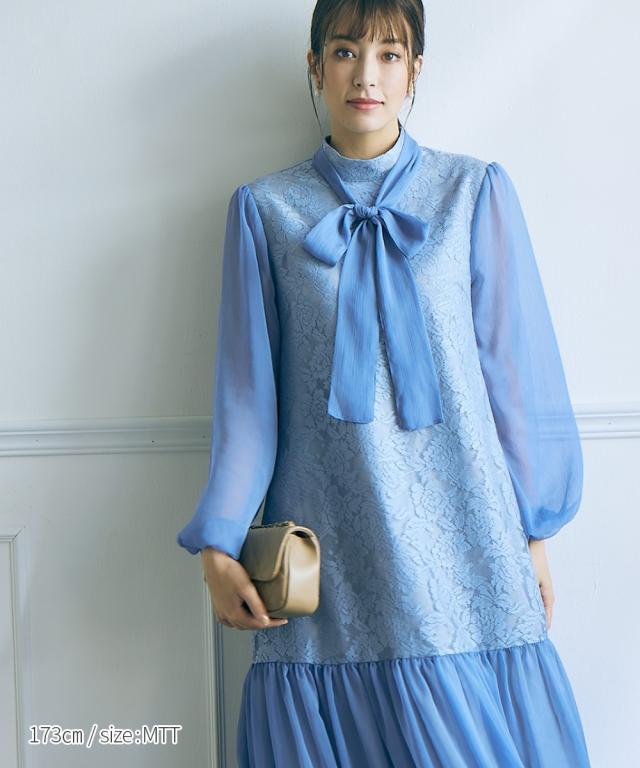 ドレス ワンピース トールサイズ レディース 高身長 結婚式 パーティー