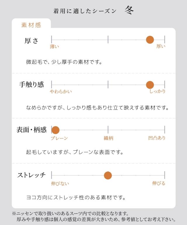 ジャケット レディース 洗えるウール調 ストレッチ ダブルブレスト スーツ セットアップ対応 上下別売 冬 LL/3L ニッセン nissen_7
