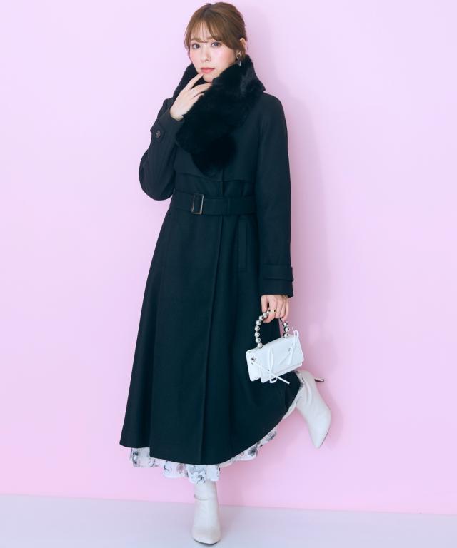 コート 大きいサイズ レディース 2way カラー ロング marun 6L/8L/10L