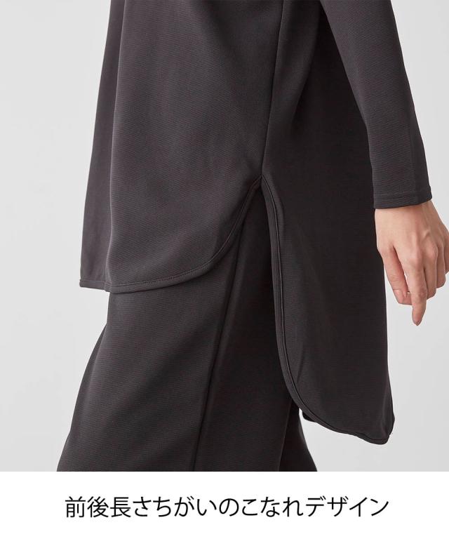 シニアファッション】リラックスジャージセットアップ ニッセン nissen