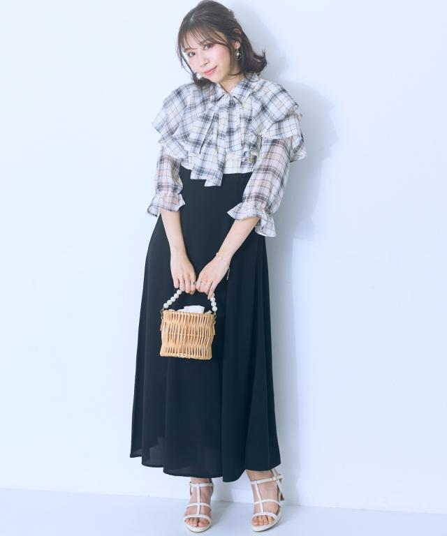 ワンピース ロング マキシ 大きいサイズ レディース ハート