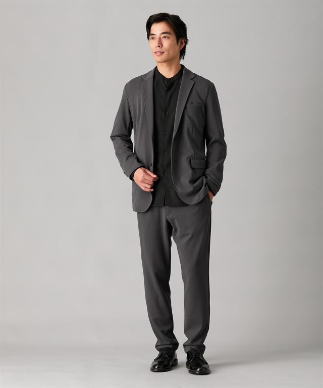 スーツ ビジネス メンズ ベルト ループ付 カットソー セットアップ