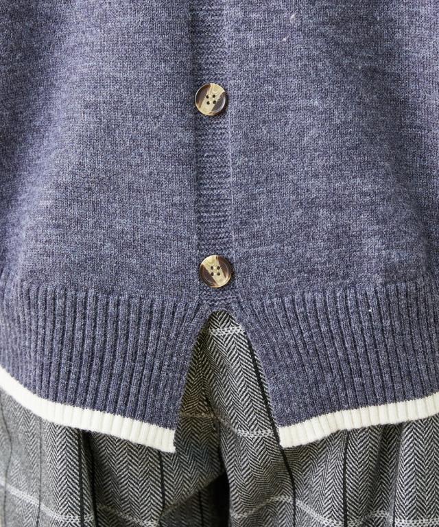 ニット セーター 大きいサイズ レディース バック ボタン ハイネック プルオーバー OtonaSMILE  制服 オフィス 産前 産後 M〜5L ニッセン nissen agesugi_sfaの通販は