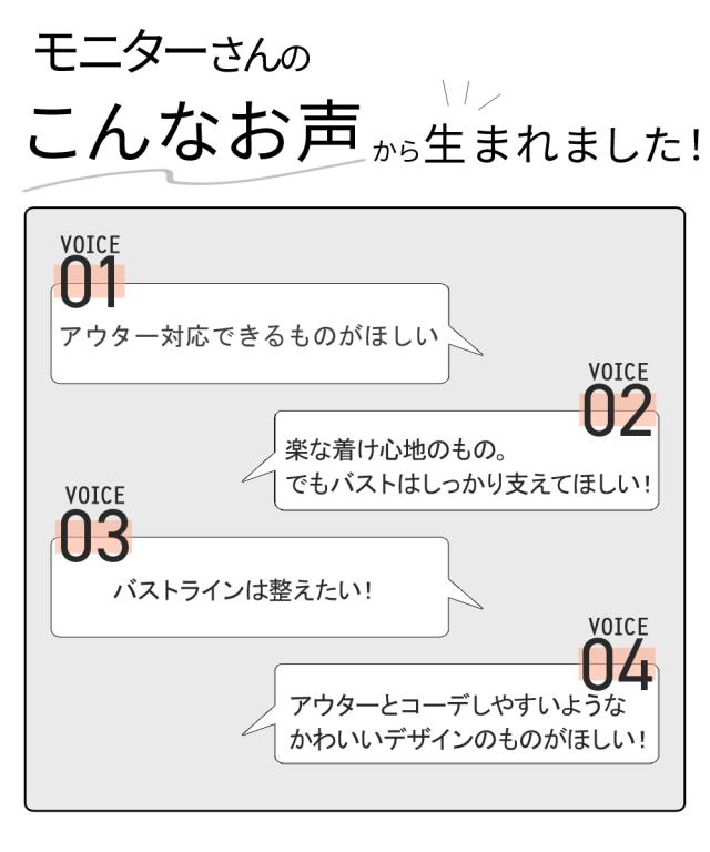 ブラトップ カップ付き 大きいサイズ レディース グラマーサイズ モニターさんと作った 綿混 ノンワイヤー内蔵 キャミソール リブタイプ ニッセン nissen agesugi_sfaの通販は