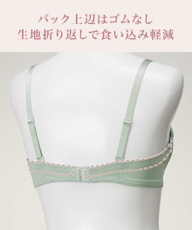 ブラジャー ショーツ セット レディース シンプルシームレス 5セット組  ブラショーツ 女性 インナー パンツ パンティ A70_M〜D80_L ニッセン nissen agesugi_sfaの通販は