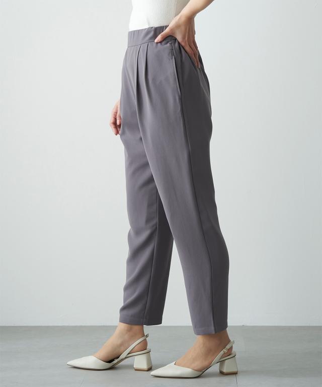 シャツ ブラウス シニア ファッション 後ろティアード セットアップ M/L/LL/3L ニッセン nissen_9