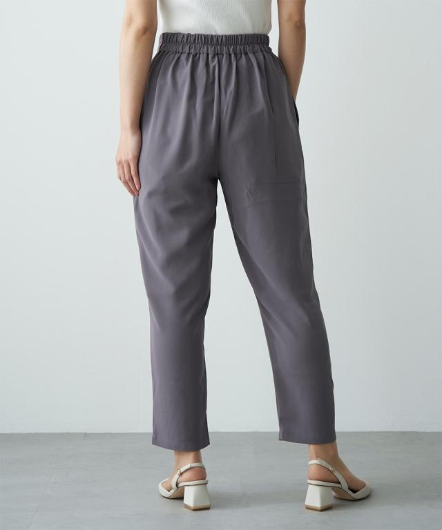 シャツ ブラウス シニア ファッション 後ろティアード セットアップ M