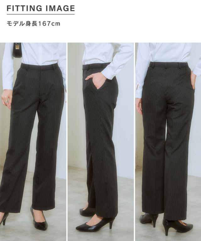 事務服 ベストスーツ パンツ レディース 会社制服 ベスト スーツ ＋ 消臭テープ付 会社 制服 ユニフォーム LL/3L ニッセン nissen agesugi_sfa