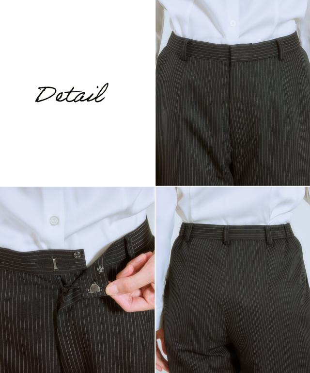 事務服 ベストスーツ パンツ レディース 会社制服 ベスト スーツ ＋ 消臭テープ付 会社 制服 ユニフォーム LL/3L ニッセン nissen agesugi_sfa