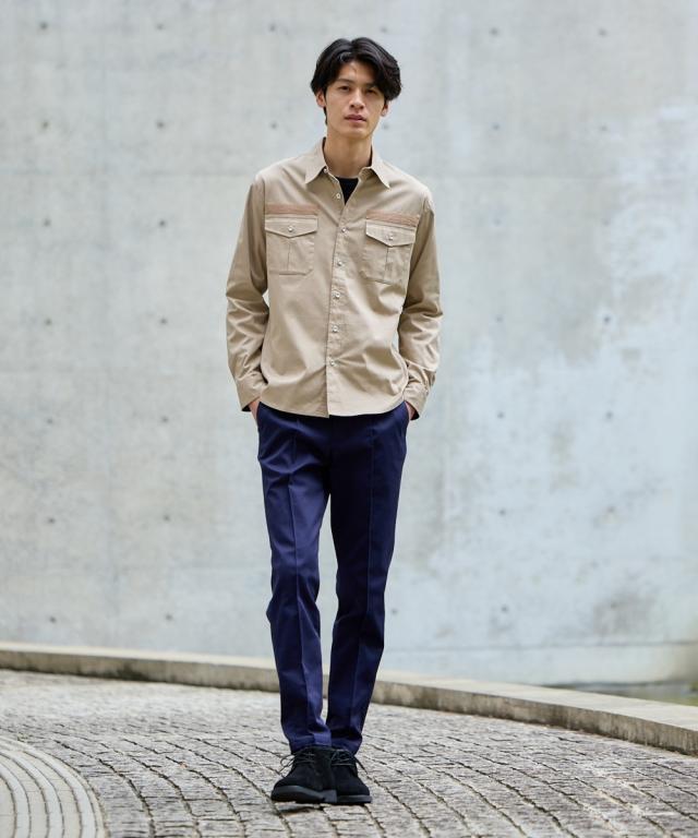 メンズ 本革チャッカ ブーツ  シューズ 25/25.5/26/26.5/27cm ニッセン nissen