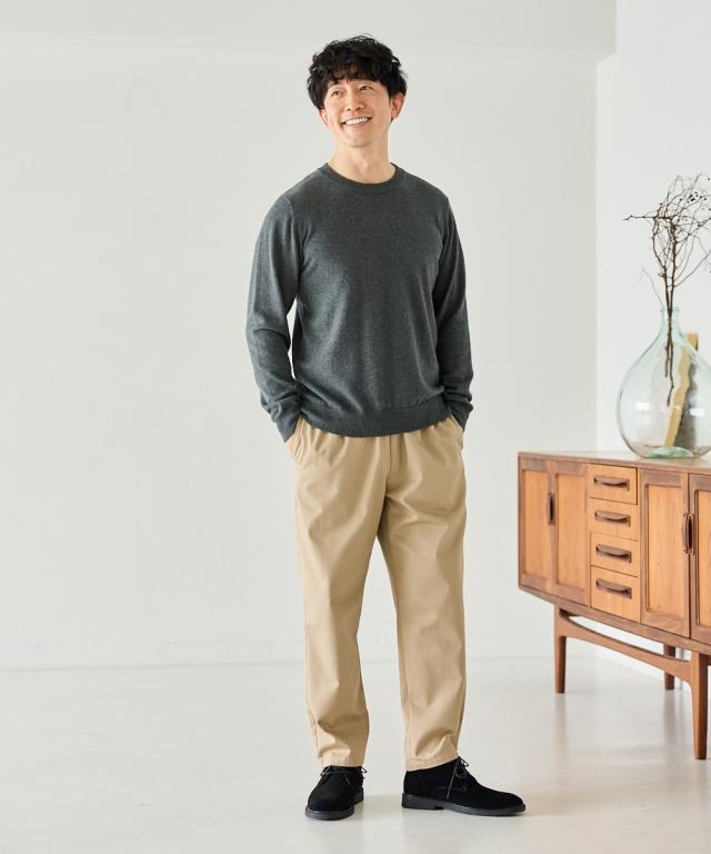 メンズ 本革チャッカ ブーツ  シューズ 25/25.5/26/26.5/27cm ニッセン nissen