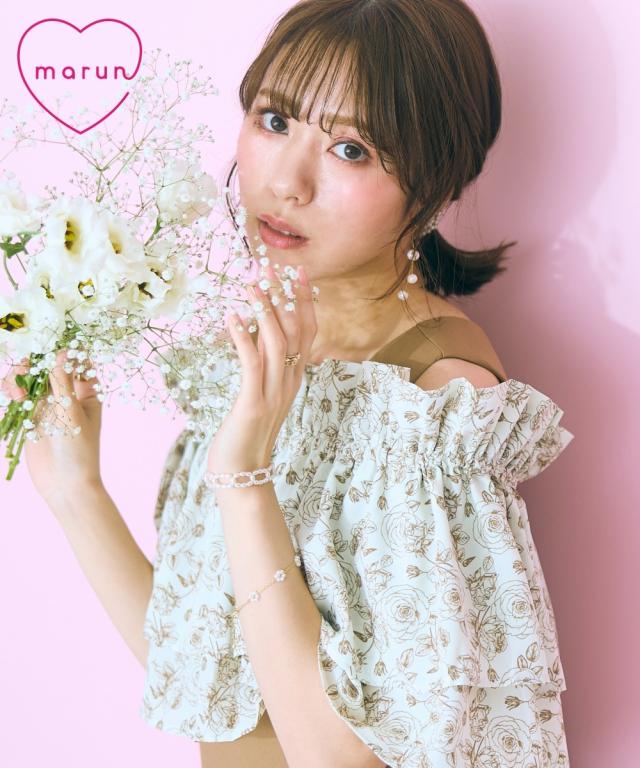 ワンピース ロング マキシ 大きいサイズ レディース フリルビスチェSET marun  ひざ下 6L/8L/10L ニッセン nissen agesugi_sfaの通販は