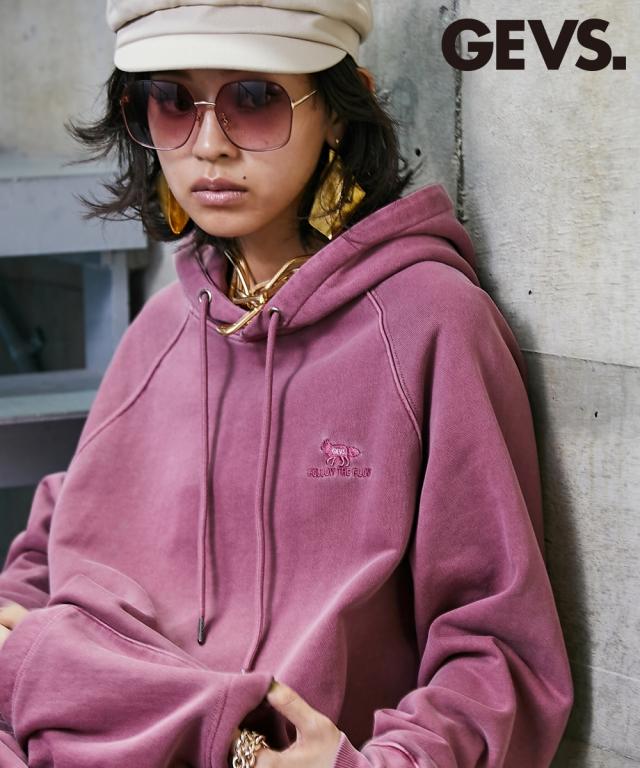 パーカー 大きいサイズ レディース 綿100％ ピグメント染 チュニック GEVS. 対応  産前 産後 アウター M〜5L ニッセン nissen