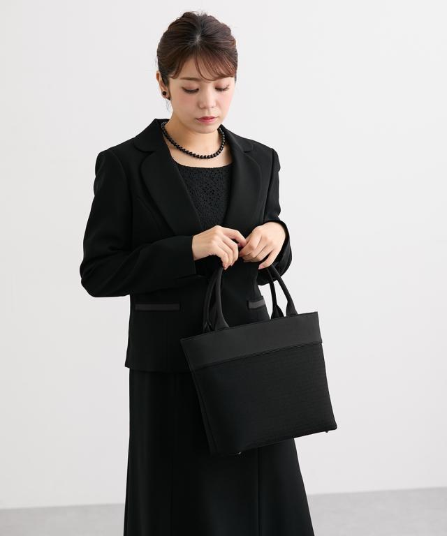 レディース 岩佐 日本製タッセル付米沢織 トート バッグ かばん かわいい おしゃれ ニッセン nissen agesugi_sfa_7