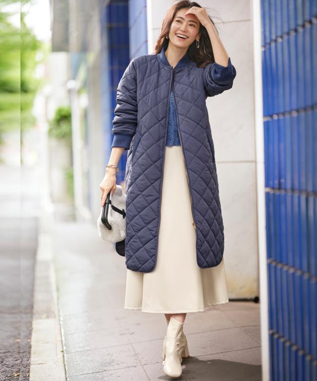 ロングスカート 大きいサイズ レディース フェイクレザーフレア スカート OtonaSMILE マキシスカート 長め ロンスカ 5L/6L ニッセン nissen_10
