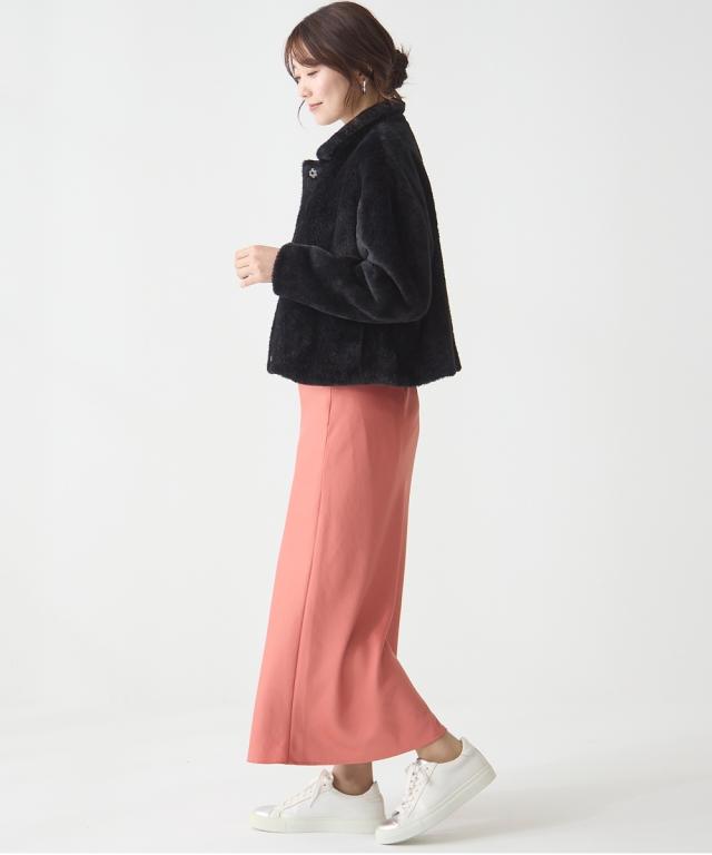 ロングスカート 大きいサイズ レディース サテンマーメイド スカート OtonaSMILE マキシスカート 長め ロンスカ 5L/6L ニッセン nissen_14