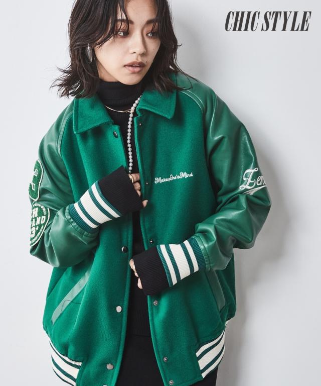 ジャケット アウター 大きいサイズ レディース スタジアム ジャンパー シックス タイル 対応 6L/8L/10L ニッセン nissen agesugi_sfaの通販は