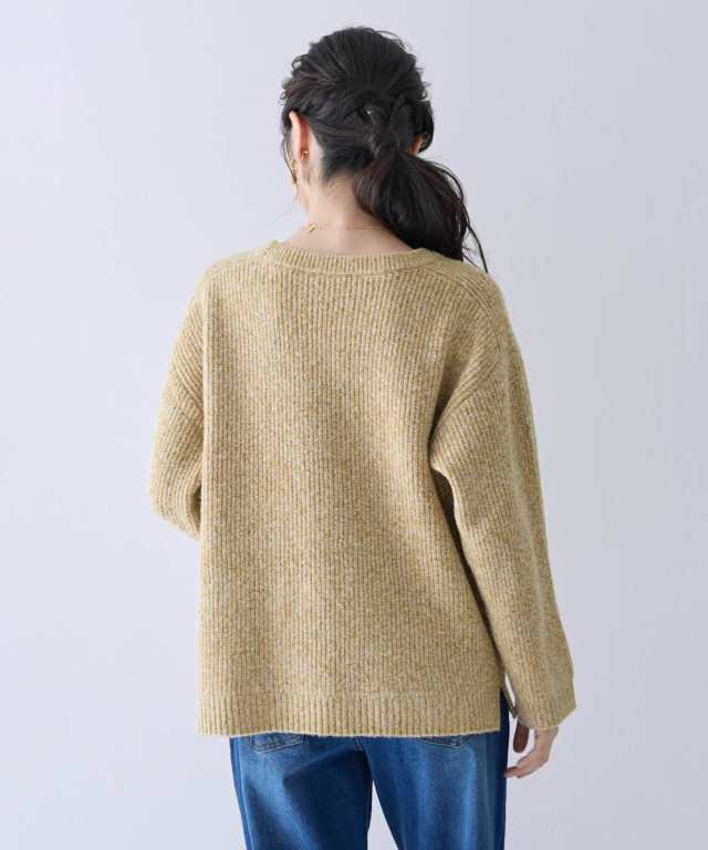 ニット セーター レディース ゆったり プルオーバー Otona Purete 冬 M/L/LL/3L ニッセン nissen agesugi_sfaの通販は