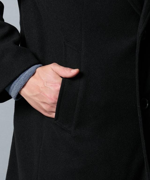 コート アウター メンズ メルトン シングルチェスター M/L/LL ニッセン nissen_15