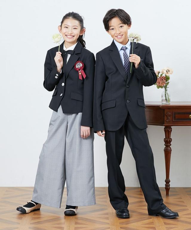 フォーマル スーツ 子供服 キッズ 卒業 4点セット ジャケット ＋ 