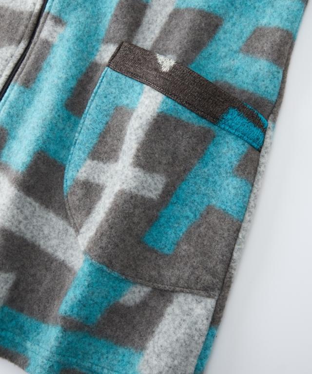 コート アウター シニア ファッション 起毛ジャガード M〜L ニッセン